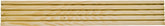 Waddell RFC37 Moulding, 3-1/4 in W, Casing, Fluted Profile, Pine